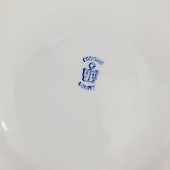 Vtg Egersund Norway TANA Brown Retro Appetizer Dessert Bread & Plates – Set of 4 - Picture 9 of 12